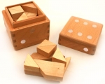 Dice Box Puzzle - Half Cubes