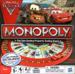 Monopoly: Cars 2 Lightning McQueen Racetrack Game