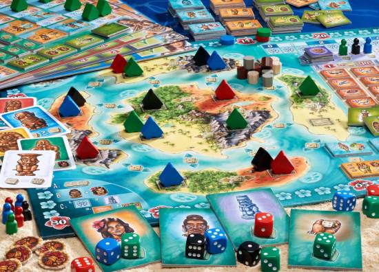 Bora Bora Game Board