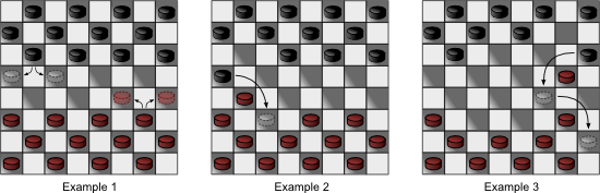 Trap in the opening! Win a piece in checkers! #warcaby #checkers #drau