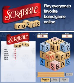 SCRABBLE Cubes
