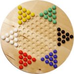 Chinese Checkers Set (w/Marbles)