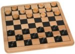 Wood Checkers Set