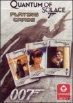 James Bond 007 Quantum of Solace Collectible Playing Cards