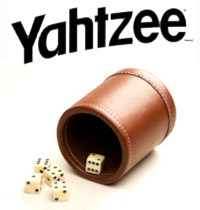 Yahtzee Dice and Cup