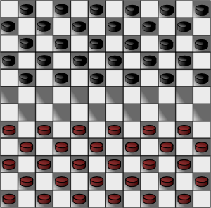 Canadian Checkers Checkerboard